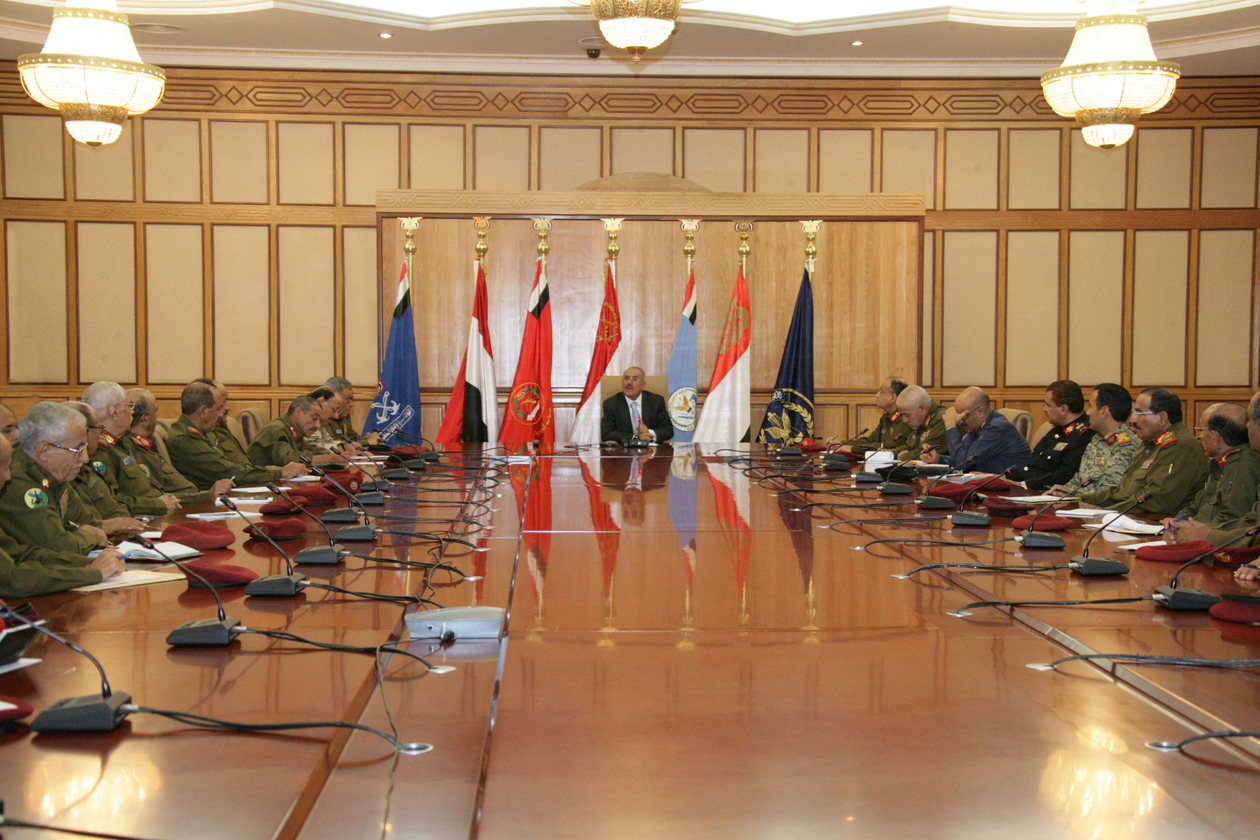 President Saleh: there is plot against Yemen's unity