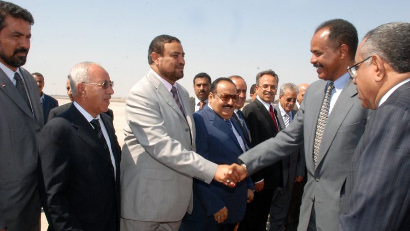 عدن: زيارة الرئيس الارتيري، اسياس افورقي، 21-11-2010