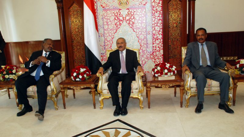 عدن: جلسة مباحثات يمنية ارتيرية جيبوتية، 21-11-2010